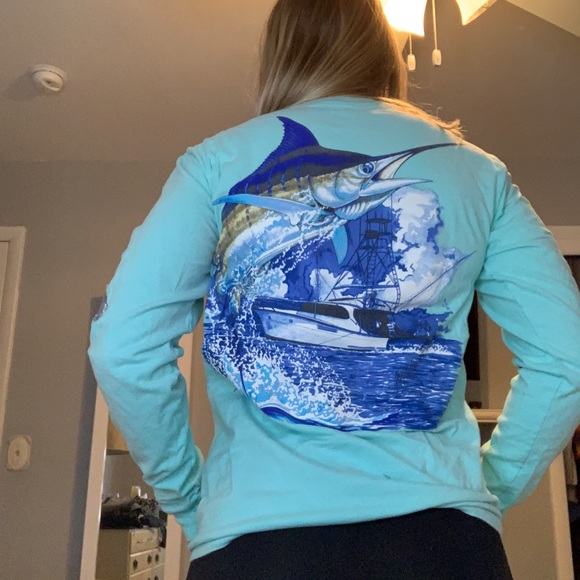 Guy Harvey Long Sleeve Tshirt - Picture 2 of 3